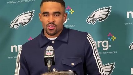 Jalen Hurts on the Eagles' blowout loss to Tampa Bay