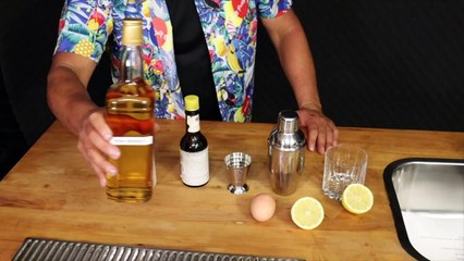 Whiskey Sour Cocktail Recipe