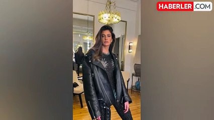 Berrak Tüzünataç, daracık tulumuyla kalça dansı yaptı