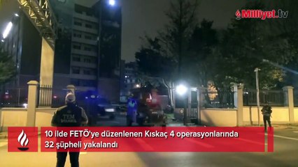10 ilde FETÖ'ye 'Kıskaç' operasyonu! Çok sayıda gözaltı