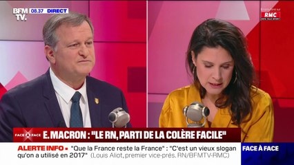 "C'est le président des constats mais ce n'est pas le président des solutions", estime Louis Aliot à propos d'Emmanuel Macron