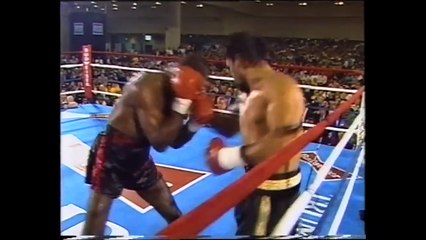 Roberto Duran vs Iran Barkley HD - boxing - WBC world middleweight title