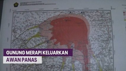Gunung Merapi di Yogyakarta Keluarkan Awan Panas Sejauh 1,4 Km