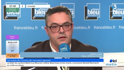 Julien Luya, maire de Firminy, agressé ce weekend, témoigne sur France Bleu Saint-Etienne Loire