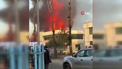 İzmir’de yangın faciası: 1 ölü, 3 ağır yaralı