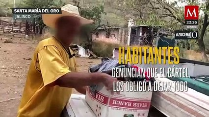 Violencia del CJNG obliga a desplazamiento masivo en Santa María del Oro, Jalisco