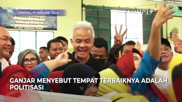 Ganjar Respons Pernyataan Airlangga Minta Warga Terima Kasih ke Jokowi Soal Bansos