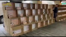 A Palermo sequestrate due tonnellate di sigarette di contrabbando