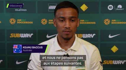 Australie - Baccus espère "aller jusqu'au bout" du tournoi