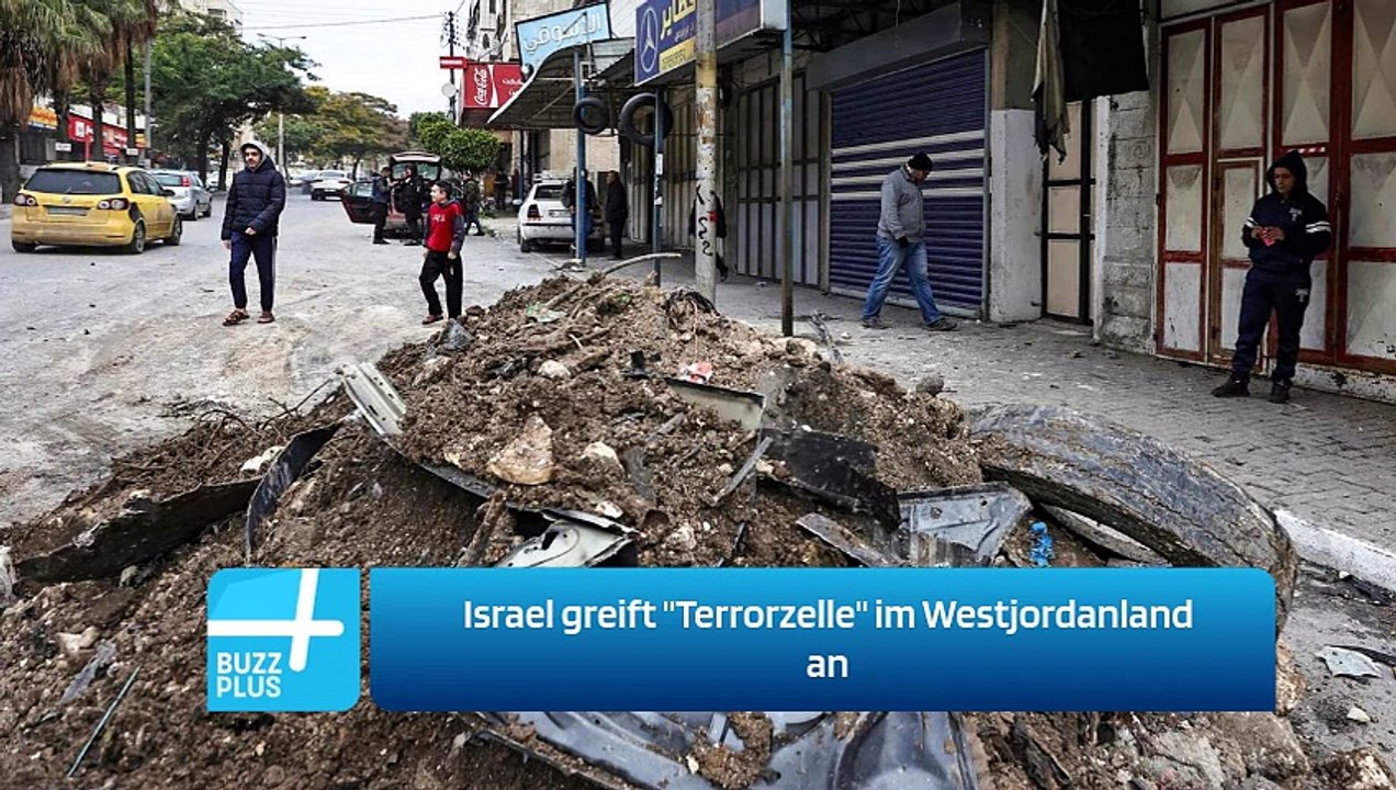 Israel greift 'Terrorzelle' im Westjordanland an