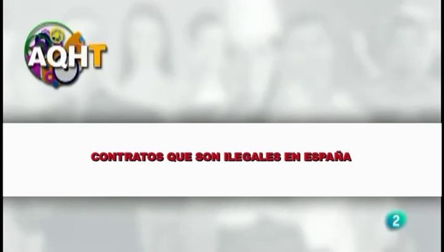 CONTRATOS QUE SON ILEGALES EN ESPAÑA