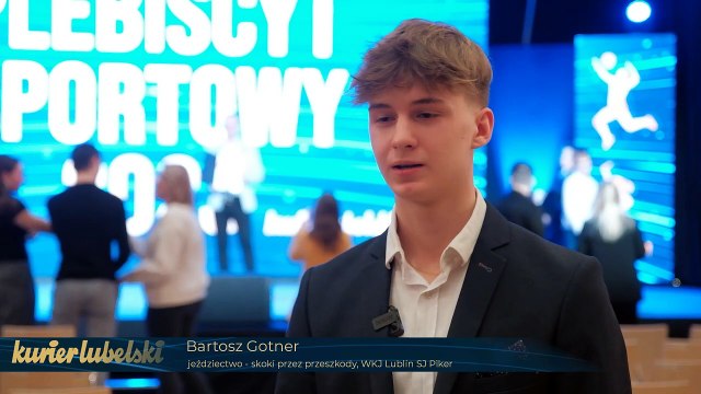Kurier Lubelski - Sportowiec Roku - Bartosz Gotner