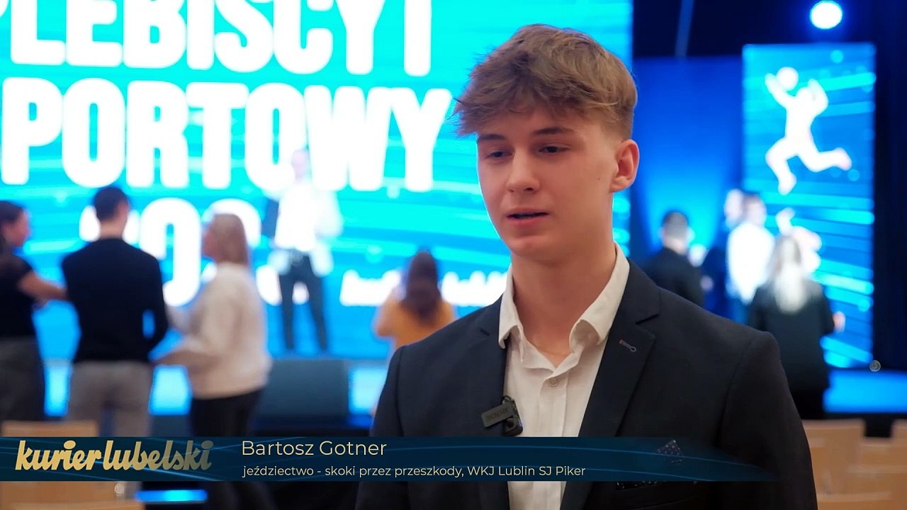 Kurier Lubelski - Sportowiec Roku - Bartosz Gotner