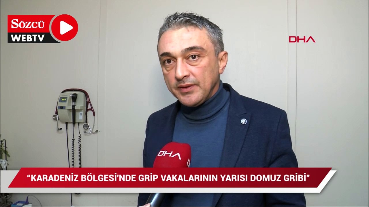Karadeniz Bölgesi'nde grip vakalarının yarısı domuz gribi