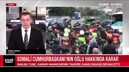 Bakan Tunç'tan Somali Cumhurbaşkanı'nın oğlu hakkında açıklama