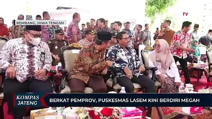 Berkat Pemprov,  Puskesmas Lasem Kini Berdiri Megah