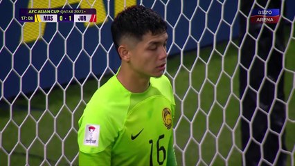 MAS 0-2 JOR: Musa Al-Taamari meletakkan Jordan selesa di hadapan dengan jaringan kedua minit ke 18'