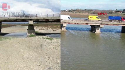 Topraklar susuzluktan çatlamıştı: İstanbul'da yağışlar sonrası barajlarda doluluk yüzde 60'a dayandı