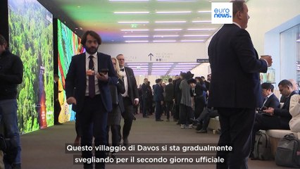 Davos 2024: secondo giorno della 54ª edizione del World economic forum