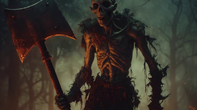 You won't believe your eyes; a Dark Elf is chopping wood - something not seen every day! But, it turns out that chopping wood can be incredibly