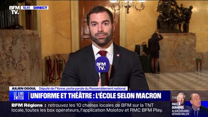 Julien Odoul (RN): "L'école à la Macron, c'est surtout l'école qui s'effondre depuis 7 ans"