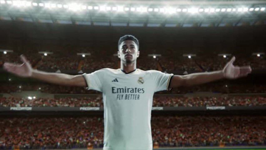 Real Madrid - Bellingham star de la nouvelle pub Adidas - Vidéo Dailymotion