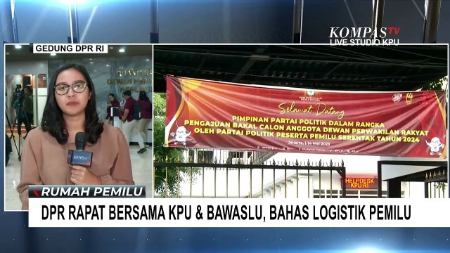 Rapat Bersama KPU dan Bawaslu, Komisi II DPR Bahas Logistik Pemilu