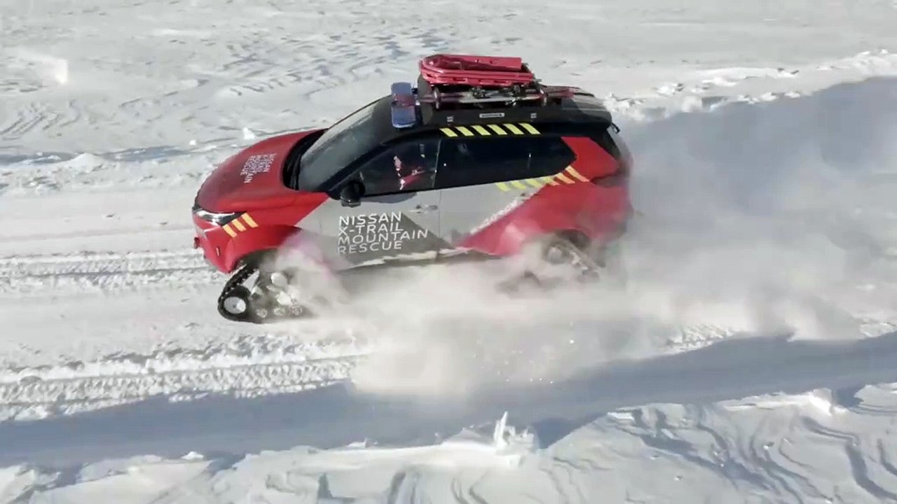 Nissan X-Trail Mountain Rescue (Dynamique Drone)