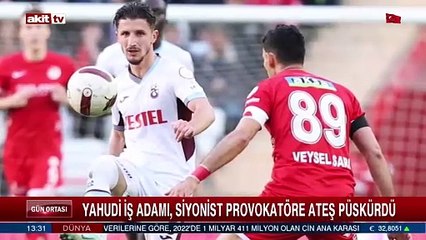 Yahudi iş adamı, siyonist provokatöre ateş püskürdü