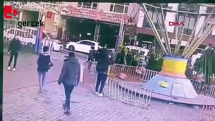 Lunaparkta silahlı saldırı