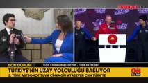 İkinci Türk uzay yolcusu süreci canlı yayında açıkladı: 36 bin başvuru, onlarca testten geçtim