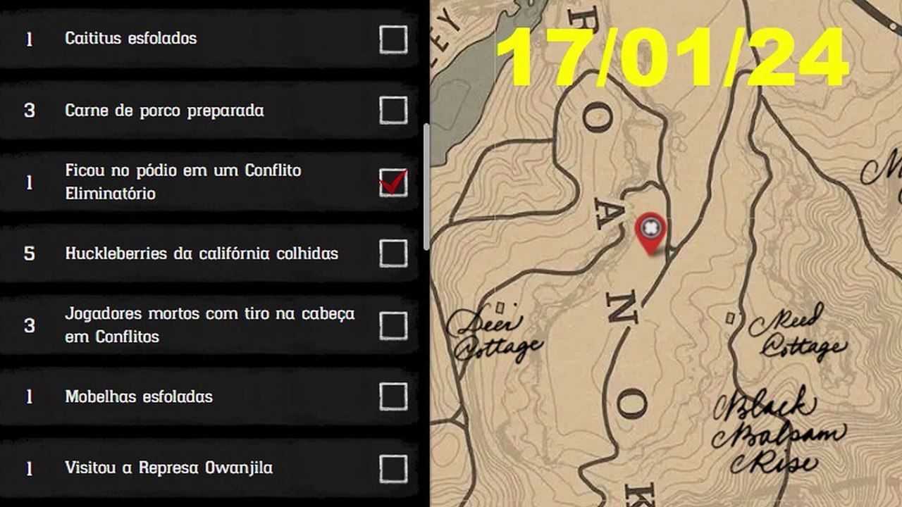 Ficou no Podio em um Conflito Eliminatório