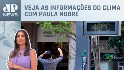 Capitais brasileiras podem ter recorde de calor nesta quarta (17) | Previsão do Tempo