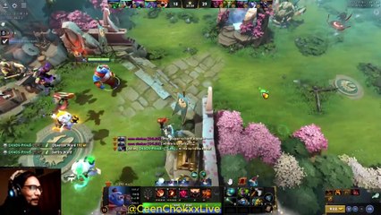 Dota 2 Highlights Intense ComeBack Rank Gameplay SEAServer Open Challenge On Face Cam CeenChokxxLive