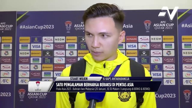 Stuart Wilkin & Shahrul Saad percaya Harimau Malaya mampu tundukkan Bahrain