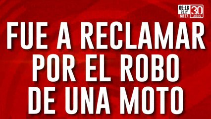Fue a reclamar por el robo y lo molieron a golpes