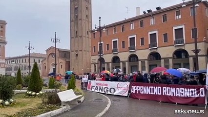 Forl?, protesta degli alluvionati in attesa di Meloni e Von der Leyen