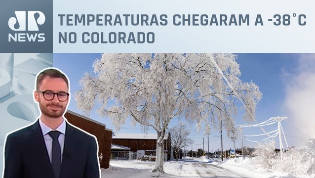 Frio intenso deixa pelo menos cinco mortos nos EUA; Fabrizio Neitzke comenta