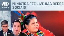 Guajajara: “Crise no território Yanomami não será resolvida tão cedo”; Piperno e Dantas comentam