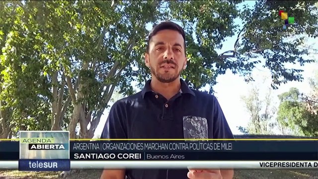 Organizaciones populares argentinas continúan protestas y acciones contra el Gobierno de Milei