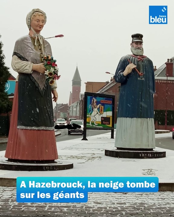 Premières neiges de l'hiver dans le Nord et le Pas-de-Calais