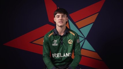 Ireland captain Philippe Le Roux on ICC U19 WORLD CUP
