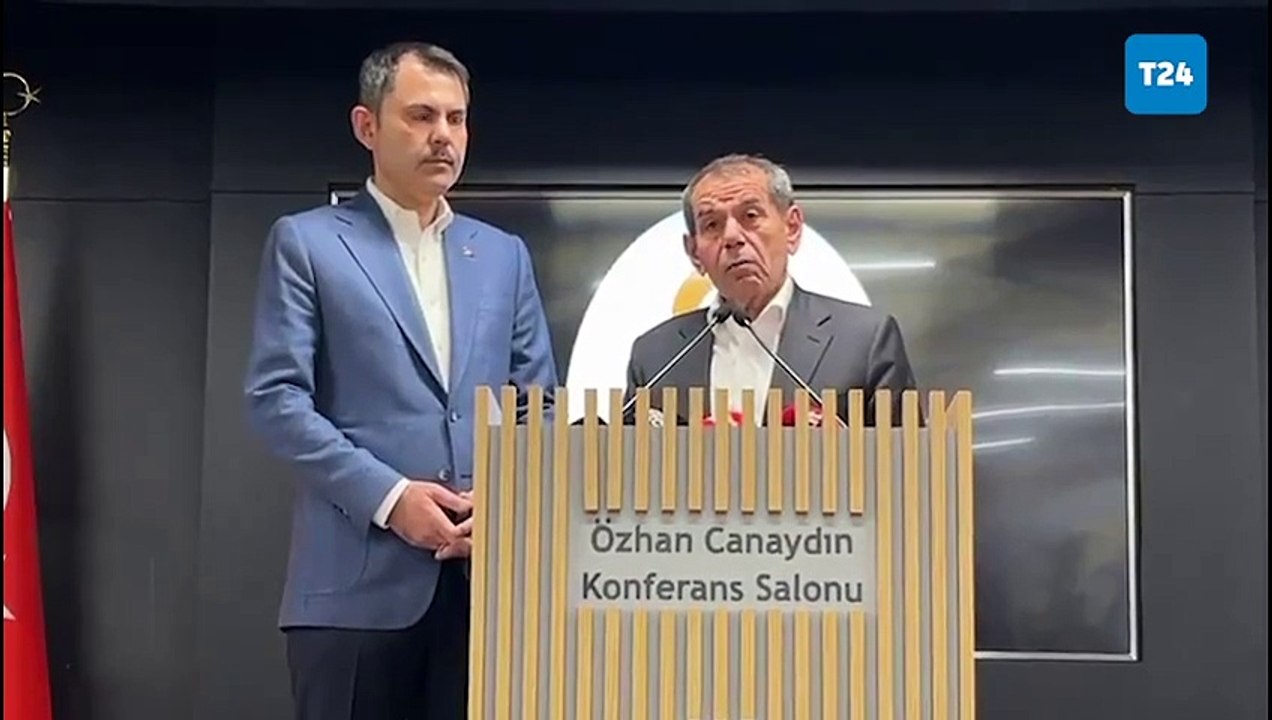 Galatasaray Başkanı Dursun Özbek: "Murat Kurum, İstanbul için bir şanstır."