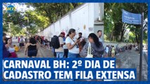 Carnaval BH: segundo dia do cadastro de ambulantes tem fila extensa, mas sem tumulto