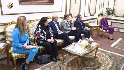 الفريق أول محمد زكى يلتقى كبير منسقى الشئون الإنسانية وشئون إعادة إعمار غزة