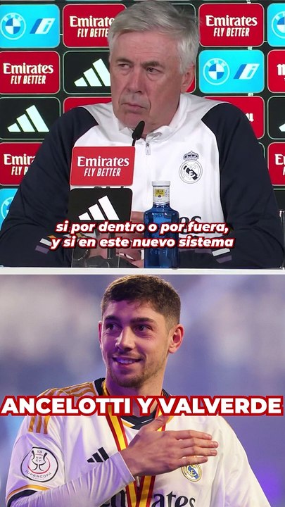 Ancelotti habla de Valverde