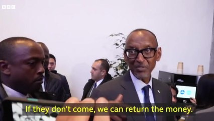 Download Video: Rwanda president offers to repay UK money if no asylum seekers arrive