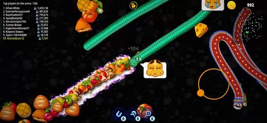 wormate io game . Top games . Top 1 || part 1