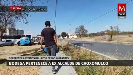 Bodega donde hallaron 700 migrantes en Tlaxcala, pertenece a ex alcalde de Cuaxomulco