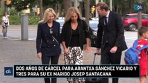 Dos años de cárcel para Arantxa Sánchez Vicario y tres para su ex marido Josep Santacana